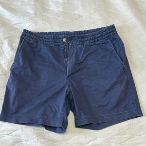 Ralph Lauren Blue Flat Front Shorts